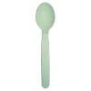 Cuillère incassable PP Vert Pastel - Lot de 6