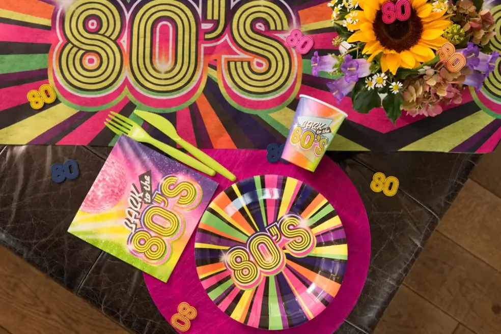 Décoration de Table - 80's - Lot de 10