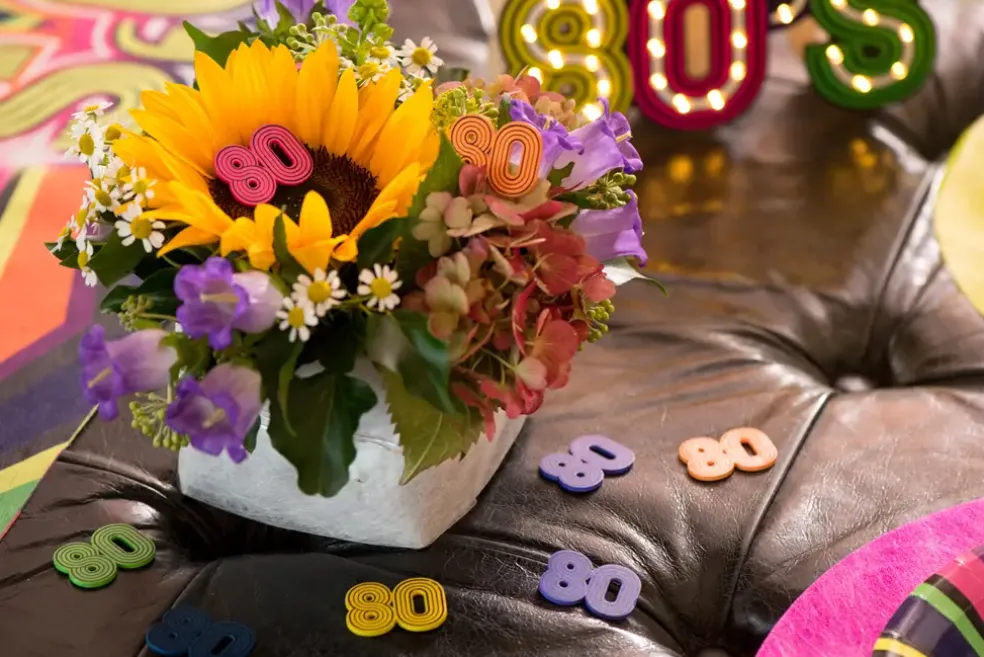 Décoration de Table - 80's - Lot de 10