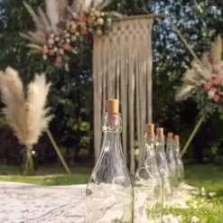 Décoration LED Bouteille avec bouchon