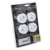 Effet de Lumière ASTRO LED RGBW - Pack de 4