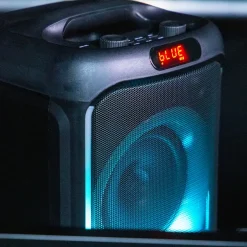 Enceinte portable – Cube 200 BoomTone DJ – Bluetooth 5.0, batterie intégrée & éclairage LED