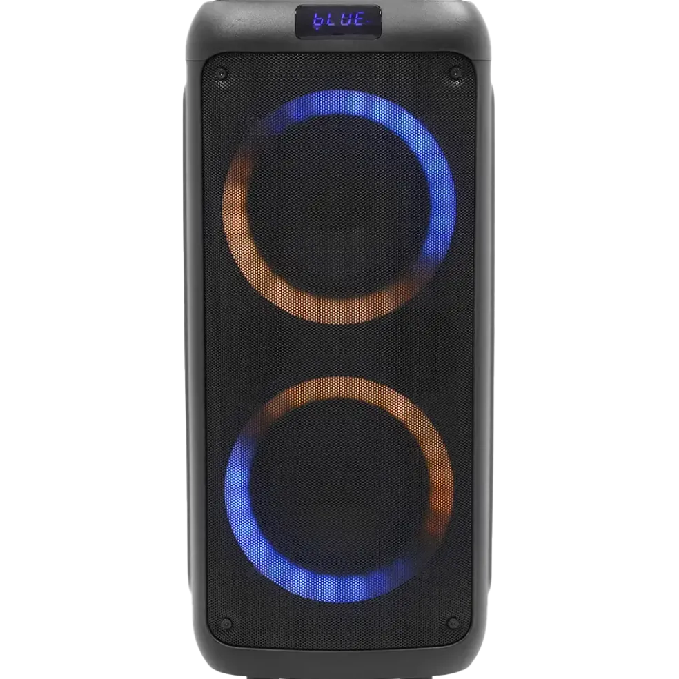 Enceinte portable sur batterie 'BOOMaster 300' – 250W avec Bluetooth, LED
