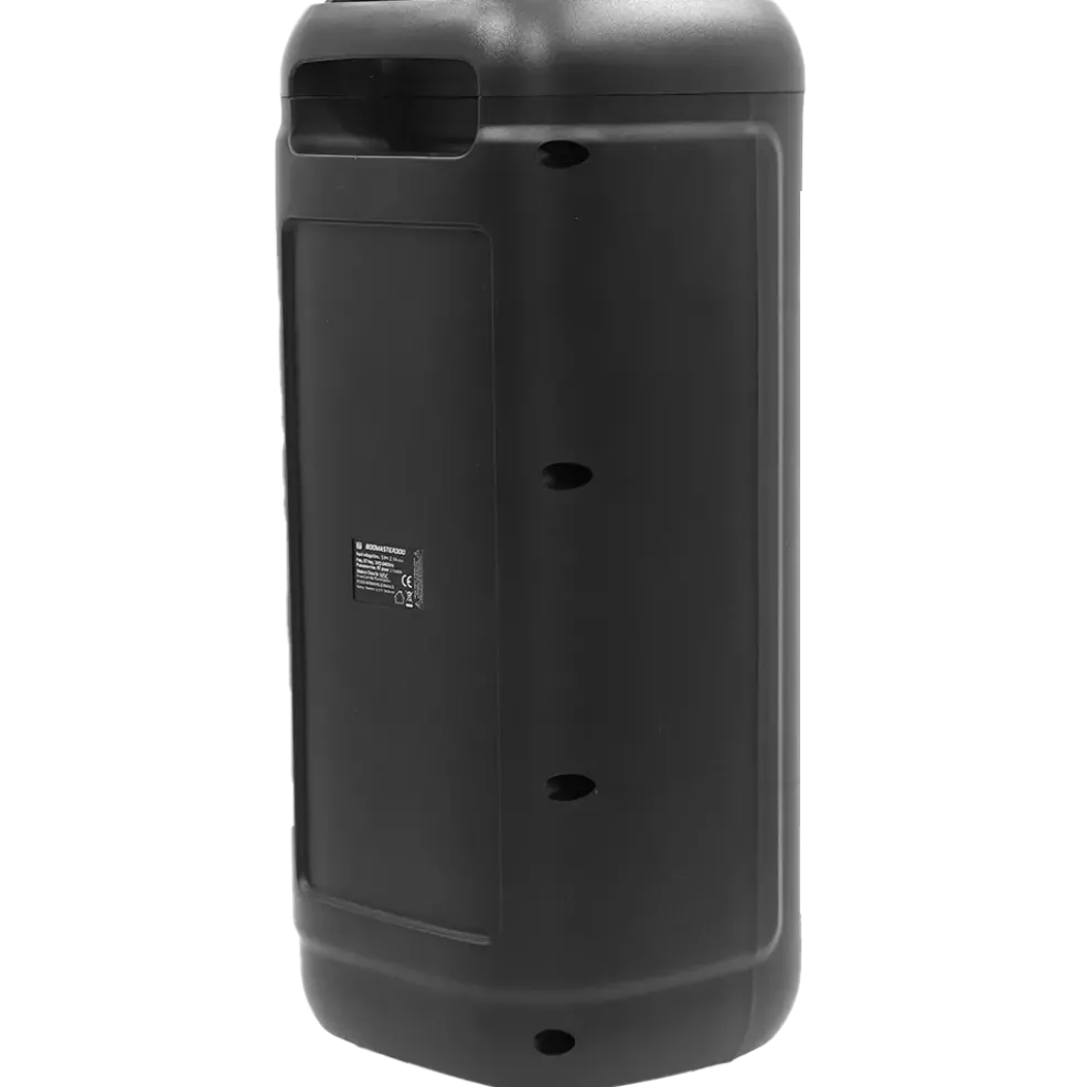 Enceinte portable sur batterie 'BOOMaster 300' – 250W avec Bluetooth, LED