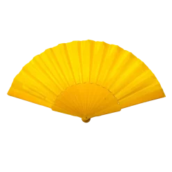 Eventail Jaune 43cm