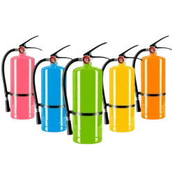 Extincteur poudre HOLI 5kg (Lot de 5)