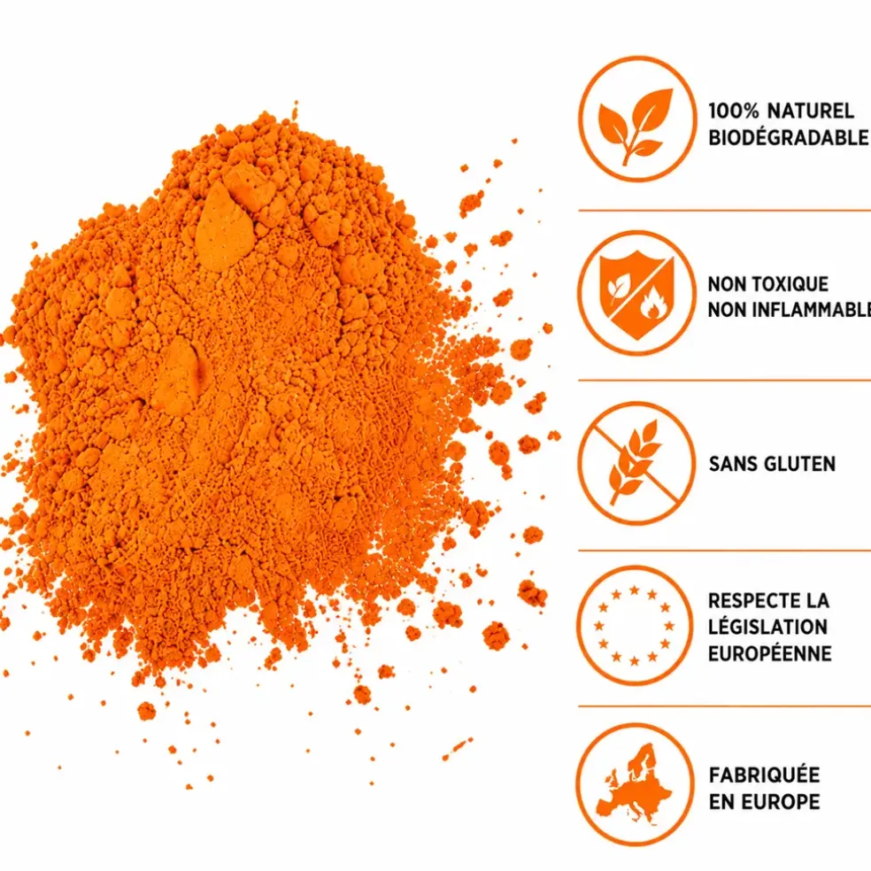 Extincteur Poudre Holi Orange - 5Kg