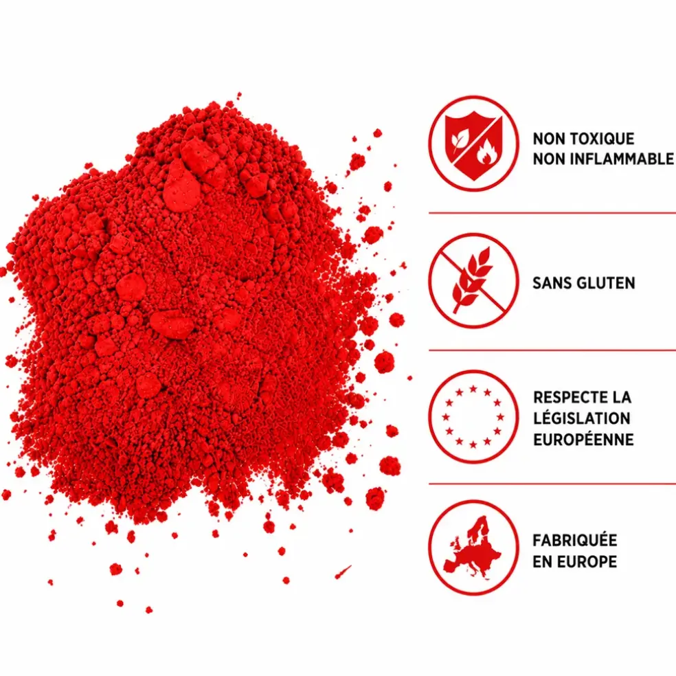Extincteur Poudre Holi Rouge - 5Kg
