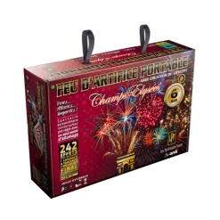 FEU D’ARTIFICE PORTABLE® LUXE PYROTECHNIQUE FRANÇAIS® 6mn