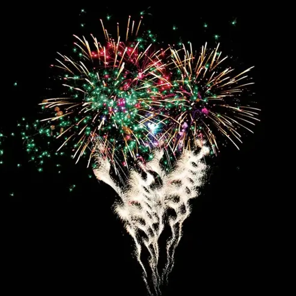 FEU D’ARTIFICE PORTABLE® LUXE PYROTECHNIQUE FRANÇAIS® 2mn
