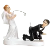 Figurine mariage couple avec canne à pêche