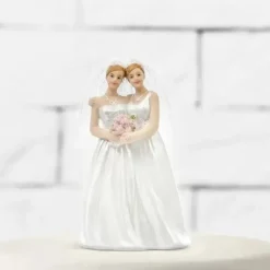 Figurine mariage couple lesbiennes