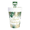 Gobelet Anniversaire Tropical - Lot de 6