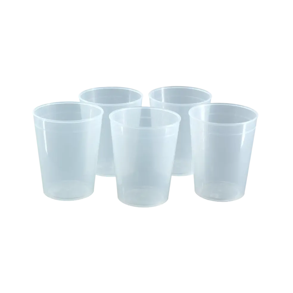 Gobelet Ecocup 10cl utile (12cl ras bord) Réutilisable - Type Café, Dégustation, Shooters