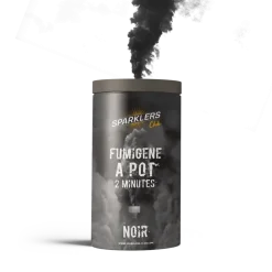 Gros Pot Fumigène 2 Minutes Noir