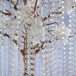 Guirlande de Cristal Transparent - 1m