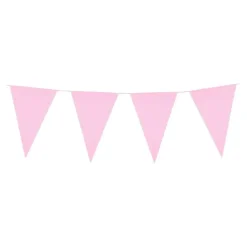Guirlande de Fanions Rose pale