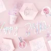 Guirlande Happy Birthday irrisée