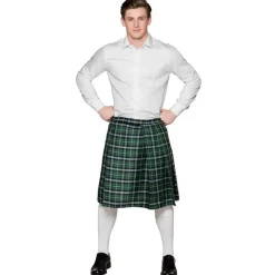 Kilt Jupe Écossaise verte Mr Tartan