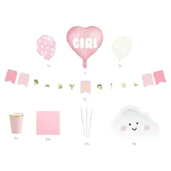 Kit décoration "It's a Girl"