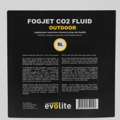 Liquide à fumée effet CO2 – FogJet CO2 Outdoor Evolite – Usage extérieur – Bidon 5L