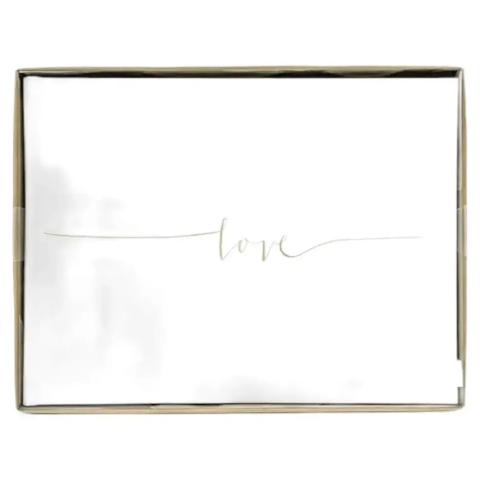 Livre d'or "Love" Or