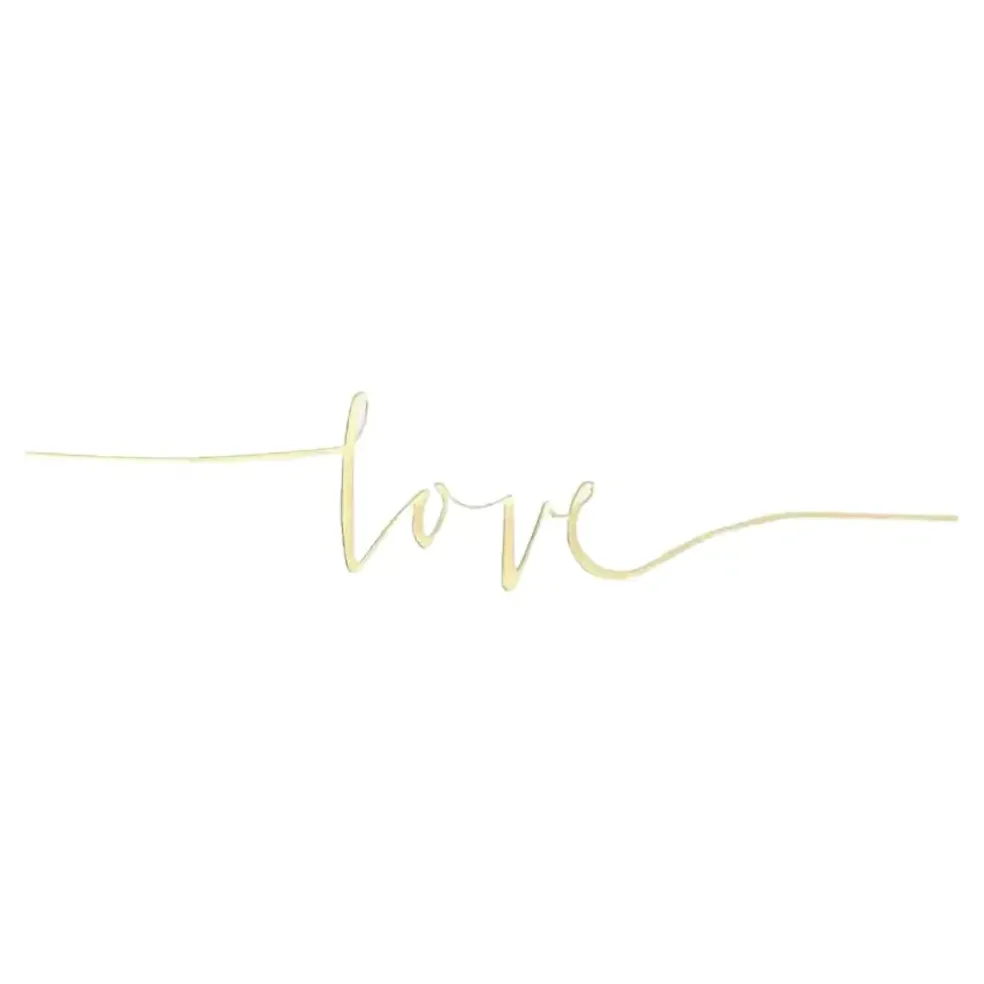 Livre d'or "Love" Or