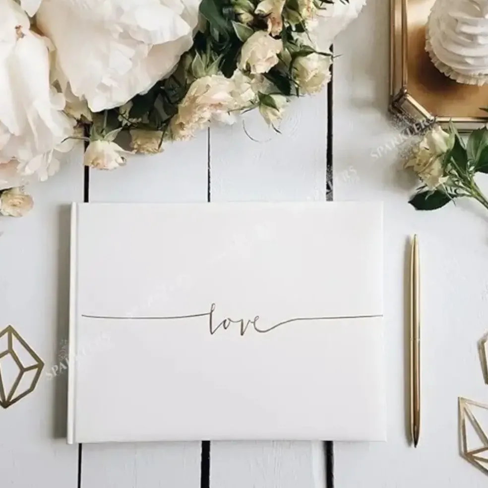Livre d'or "Love" Or