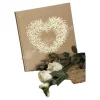 Livre d'or Mariage kraft avec ornement or 22 pages