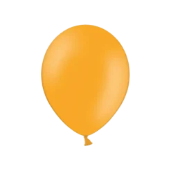 Lot de 100 Ballons Orange Métallique