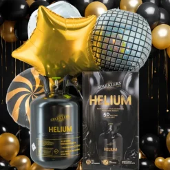 Lot de 2 Bouteilles Hélium Jetable 50 Ballons (0,40m3)