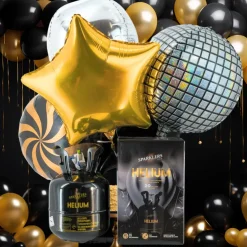 LOT DE 3 BOUTEILLES HÉLIUM JETABLE 20 BALLONS (0,17M3)