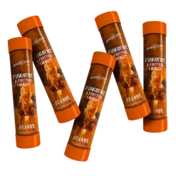 Lot de 5 Fumigènes à Frottoir Orange 1 min