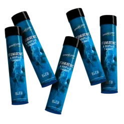Lot de 5 Fumigènes à Goupille Bleu 1 min