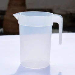 Lot de 10 Pichets 1L en Plastique Réutilisable
