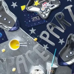 Lot de 20 Serviettes - Space Party - 33x33cm