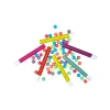 2 Lots de 6 Sarbacanes Sécurisées Happy Color – 12 Accessoires de Fête