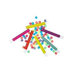 2 Lots de 6 Sarbacanes Sécurisées Happy Color – 12 Accessoires de Fête