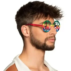 Lunettes Hippie multicolore (lot de 3)