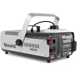 Machinée à Fumée BEAMZ S1500 avec DMX - 1500W + Télécommande Filaire avec Timer
