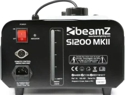 Machine à fumée BEAMZ S1200 MKII - 1200W + Télécommande Filaire avec Timer