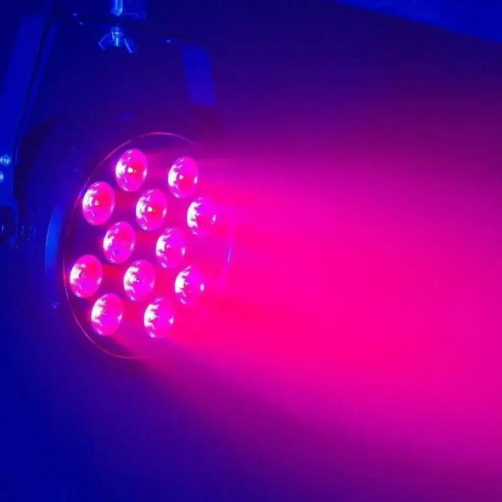 MACHINE À LED - FLAT PAR 12X12W 6IN1 - MAC MAH