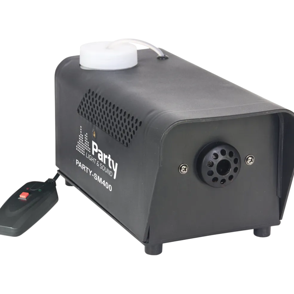 Mini Machine à Fumée PARTY-SM400 400W – Machine à Fumée avec Télécommande
