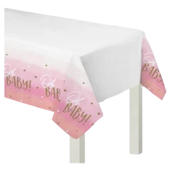 Nappe en Papier Oh Baby Girl 137x259cm