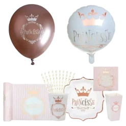 Pack "Princesse" Or rose- 10 personnes