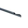 Paille Cuillère en PP noir recyclable 21cm ø 8mm – Certifiée alimentaire et réutilisable (Lot de 100)