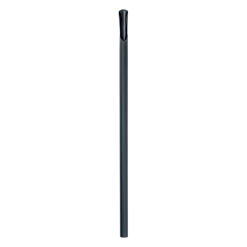 Paille Cuillère en PP noir recyclable 21cm ø 8mm – Certifiée alimentaire et réutilisable (Lot de 100)