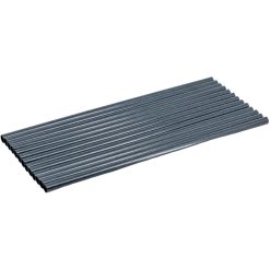 Paille en PP noir recyclable 20cm ø 6mm – Certifiée alimentaire et réutilisable (Lot de 250)