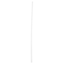 Paille Géante XXL en PP blanc recyclable 40cm ø 8mm – Certifiée alimentaire et réutilisable (Lot de 100)
