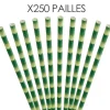 Paille papier bambou 20cm /ø6mm (250 pcs)